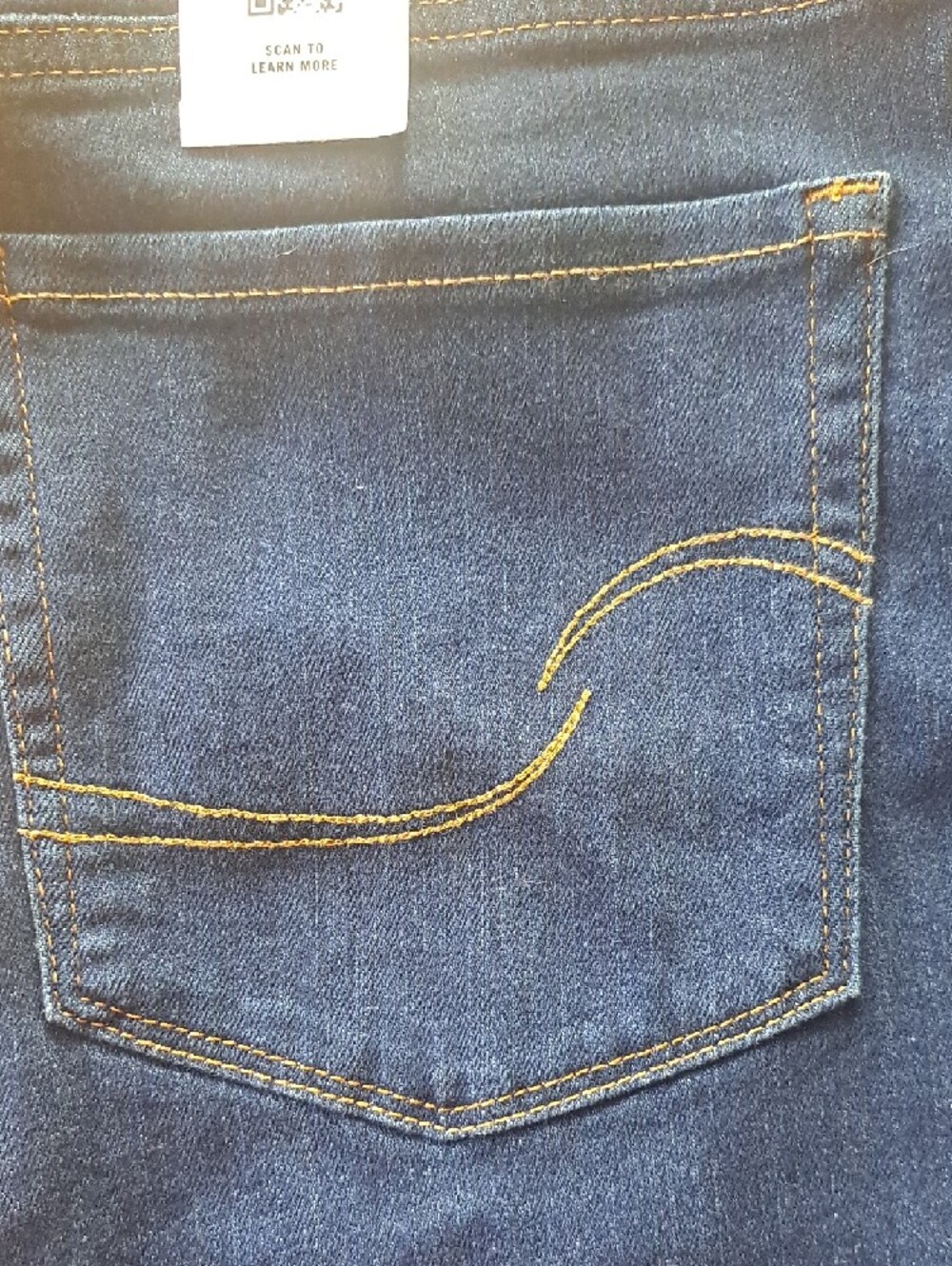 NWT, Signature by Levi Strauss, Size 14S Dark Indigo, Straight Leg Jeans - Picture 4 of 9